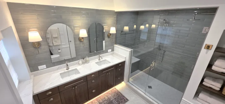 Primary bathroom remodel in Beverly, Chicago, IL
