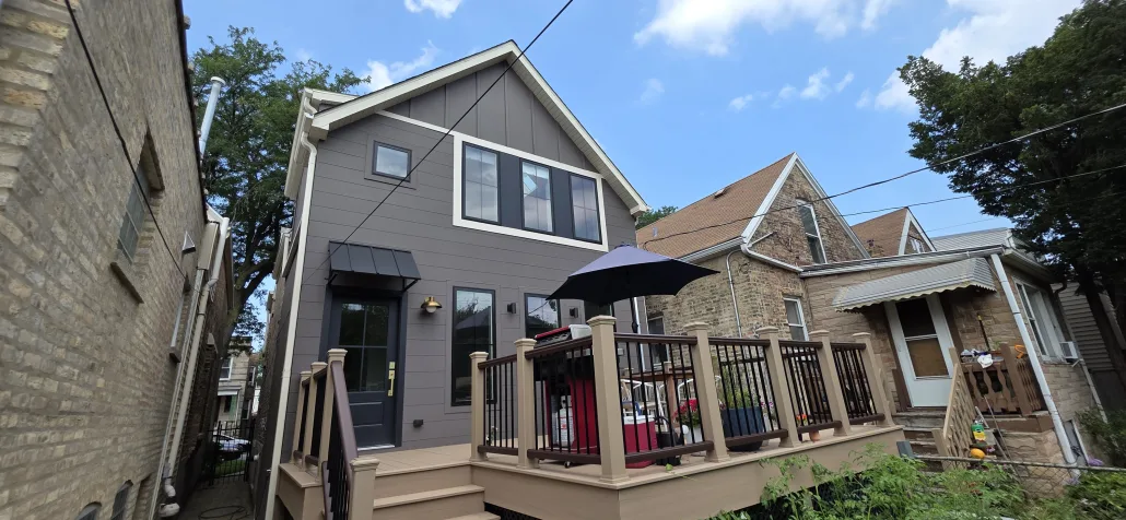 Home remodel on Albany Ave., Chicago, IL
