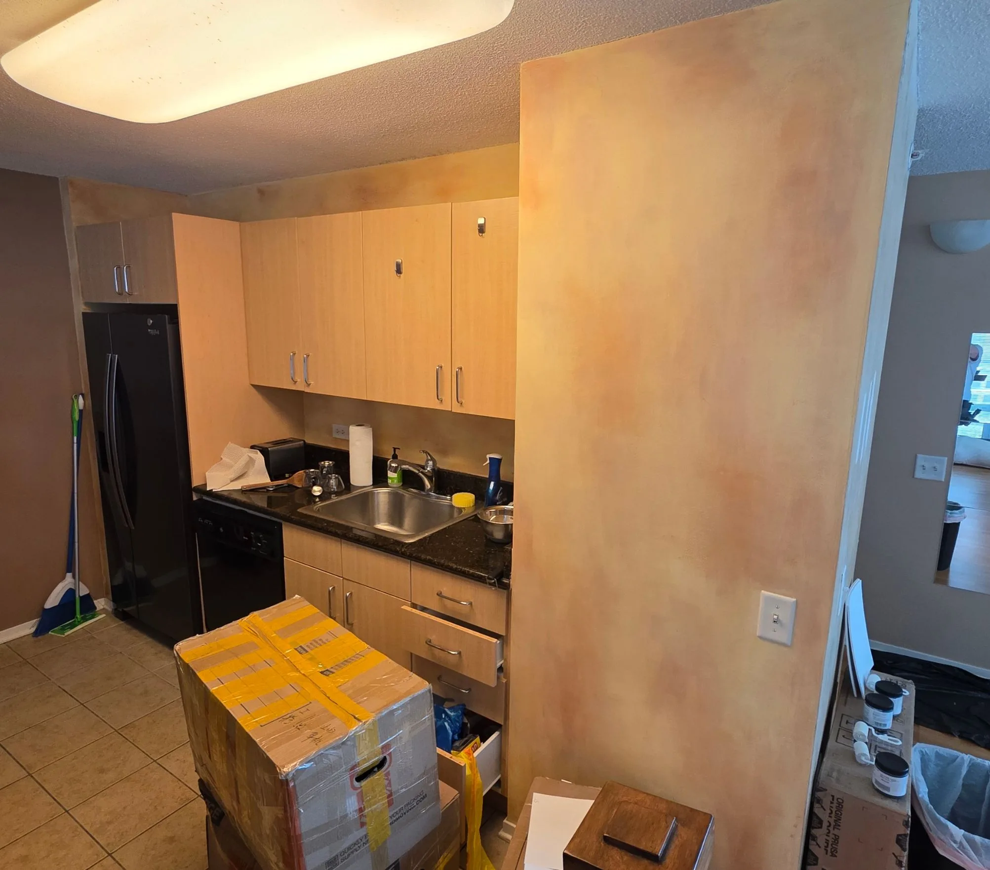 Before remodel - condo kitchen